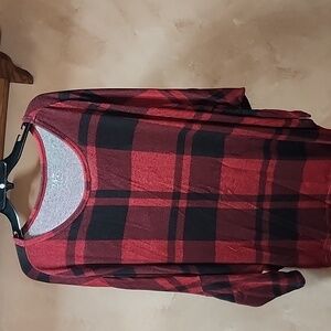 Maurice's 24/7 Buffalo Plaid Top